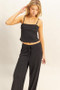 HYFVE Rib Knit Cami Top and Pants Set