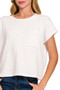 Zenana Round Neck Short Sleeve T-Shirt