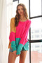 ADORA Loose Fit Colorblock Sweater