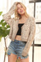 ADORA Button Down Crop Sweater Cardigan