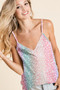 BiBi Gradation Leopard Sleeveless Top