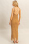HYFVE Sleeveless Crochet Open Back Maxi Dress
