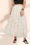 ADORA Elastic Waist Cloud Fluffy Maxi Skirt