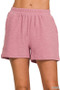 Zenana Cotton Slub Short Pants