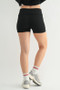 MONO B Ribbed Foldover Waist Shorts