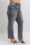 Judy Blue Full Size High Waist Rhinestone Straight Jeans Plus Size