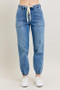 Judy Blue Full Size High Waist Denim Jogger Plus Size
