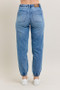 Judy Blue Full Size High Waist Denim Jogger Plus Size