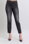 Judy Blue Full Size Mid Rise Tummy Control Slim Jeans Plus Size