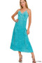 Zenana Tencel Mineral Washed Maxi Dress