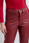 Judy Blue Full Size High Waist Tummy Control Faux Leather Straight Pants Plus Size