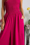 ADORA Smocking Top Wide Leg Jumpsuit
