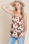 BOMBOM Animal Print Cami