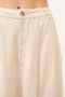 And The Why High-Rise Wide Leg Linen Blended Pants