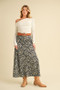 Aemi+Co Leopard Midi Skirt