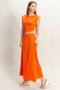 HYFVE Sleeveless Top and Maxi Skirt Set