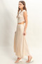 HYFVE Sleeveless Top and Maxi Skirt Set