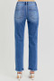 RISEN Mid Rise Ankle Tapered Jeans