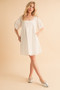 Aemi + Co Square Neck Babydoll Dress with Pockets
