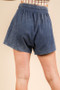 VERY J Mineral Washed Comfy Baggy Shorts