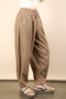VERY J Solid Barrel Comfy Woven Pants