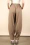 VERY J Solid Barrel Comfy Woven Pants