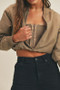 MABLE Long Sleeve Two Way Jacket