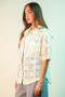 VERY J Plus Size Oversized Crochet Button Down Shirt Top