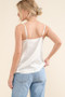 And The Why Satin Cami with Adjustable Strap