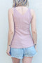 And The Why Ribbed Knit Slim Tank