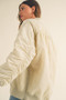 MABLE Back Ruched Utiltiy Bomber Jacket