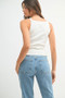 MABLE Ribbed Knit Tank