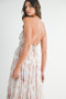 MABLE Floral Print Tiered Cami Maxi Dress