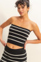 HYFVE Striped Knit Tube Top