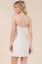 GeeGee Lace Detail Adjustable Strap Mini Cami Dress