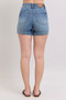 Judy Blue Full Size High Rise Tummy Control Denim Shorts Plus Size