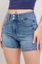Judy Blue Full Size High Rise Tummy Control Denim Shorts Plus Size