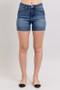Judy Blue Full Size High Waist Denim Shorts Plus Size