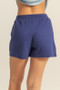 HYFVE Drawstring Waffle Knit Front Pocket Shorts