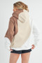 Aemi + Co Color Block Hoodie with Kangaroo Pocket