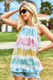 BiBi Tie-Dye Halter Neck Top