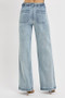 RISEN Full Size Straight Leg Jeans with Pockets Plus Size