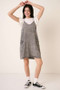 Mittoshop Washed Patch Pocket Mini Cami Denim Dress