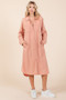 Mittoshop Button Down Long Sleeve Shirt Dress