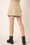 Mittoshop Cargo Mini Skirt with Side Pockets