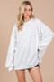 Ces Femme Exposed Seam Long Sleeve Sweatshirt