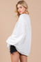 Ces Femme Exposed Seam Long Sleeve Sweatshirt