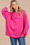 Ces Femme Exposed Seam Long Sleeve Sweatshirt