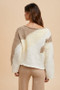 Annie Wear Color Block Drop Shoulder Sweater
