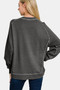 Zenana Full Size Pigment Dyed French Terry Sweatshirt